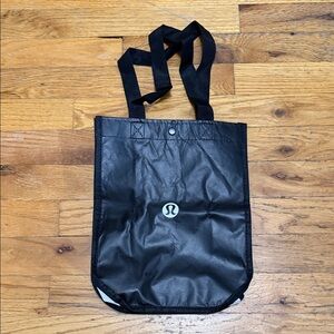 Lululemon Black Shopping Bag